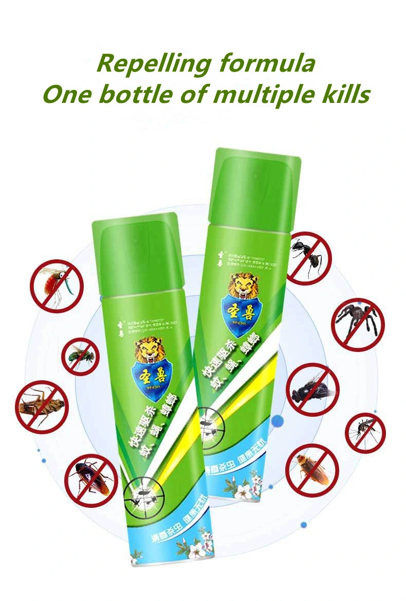 Household Chemicals Aerosol Insecticide Spray Cockroach Mosquito Fly Killer Anti Flying Mosquitoes Pest Killer Spray